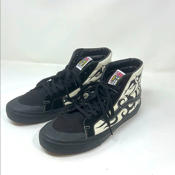 Rare vans SK8/high tribal sneakers. Size 11. - Picture 1 of 6